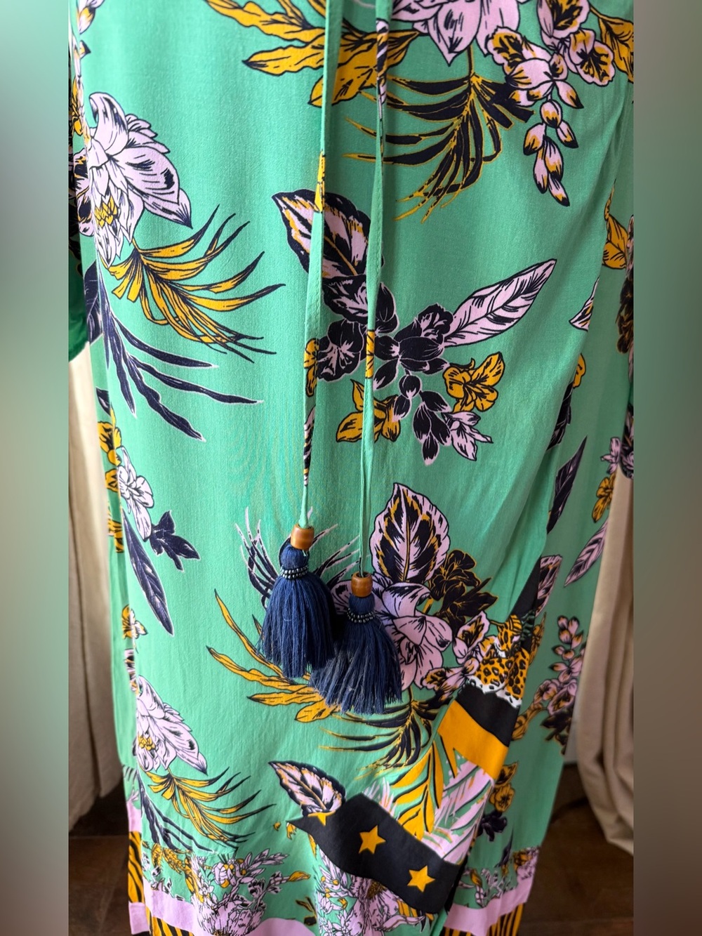 Maaji Herbaceous Moonbow Kimono Dress Cover Up - Picture 5 of 12